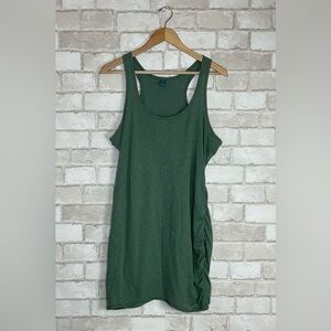 Prana Sleeveless Ruched Side Dress Size XL